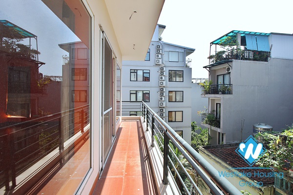 Tay Ho modern house rental with lake view terrace and little pool